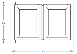 Cabinetry Dimensions Buy wall cabinets