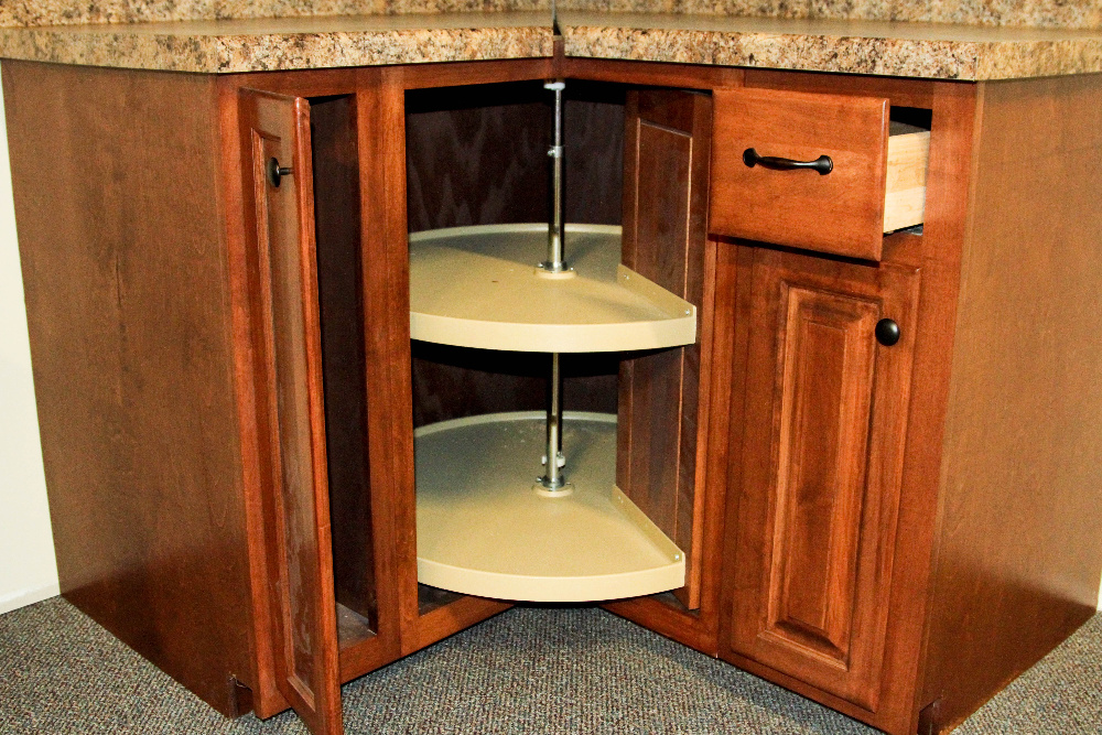Cabinet with Lazy Susan