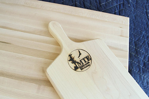 Personalized Pizza Peels for Your Home or Restaurant MTE Millwork makes custom wood products for residential and commercial use